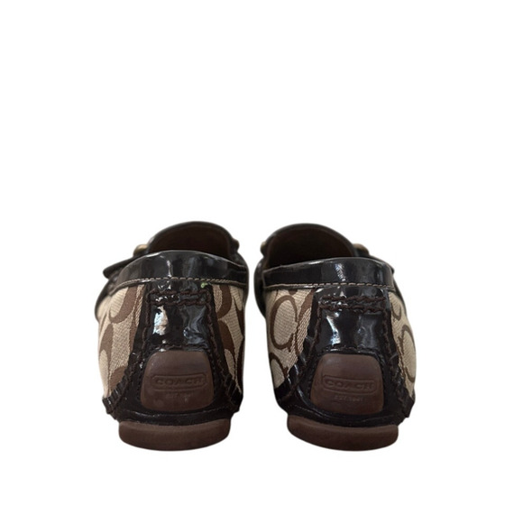 Copied - Coach Signature Sharin Khaki Brown Loafers Size 8.5B EUC - Picture 8 of 8